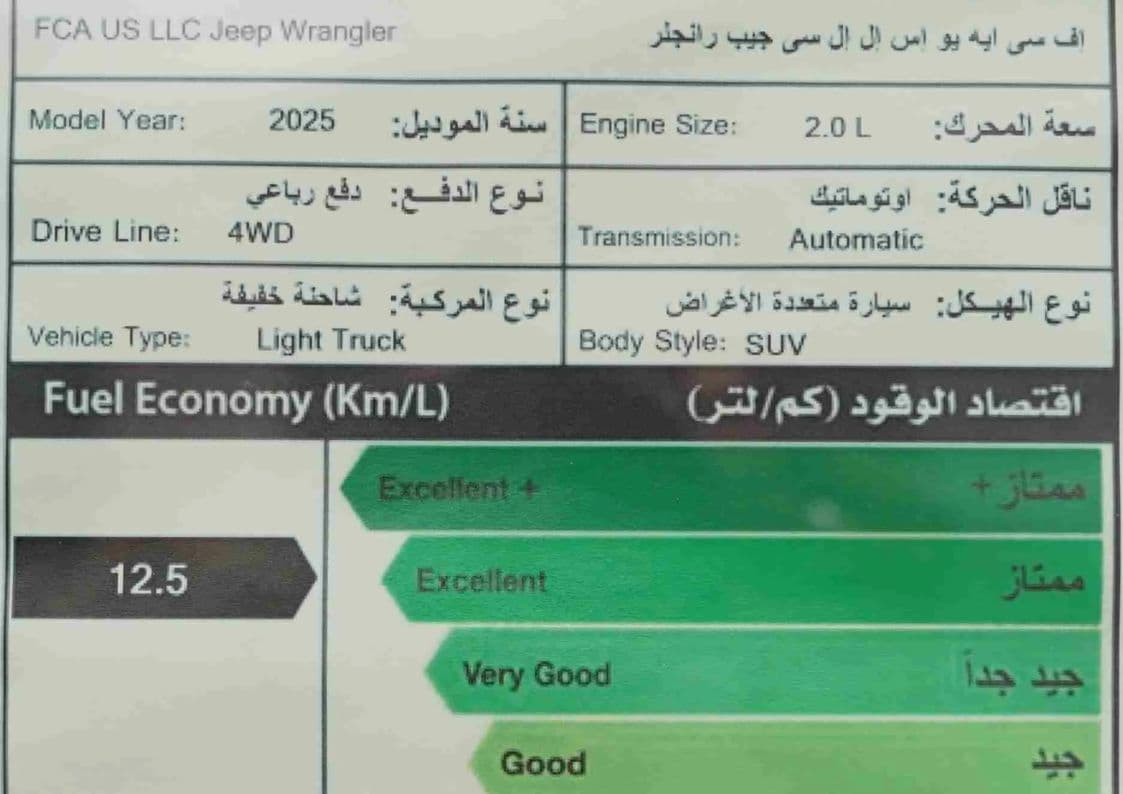 2025 جيب رانجلر - view 16